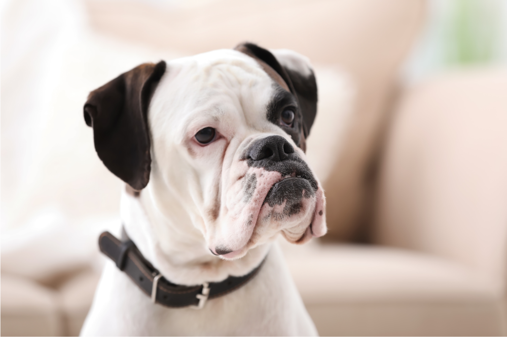 Bílý boxer štěně: vlastnosti, osobnost a další!